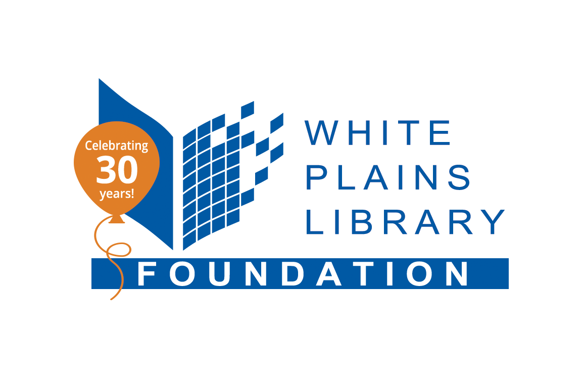 image of anniversary logo design for Westchester Library System